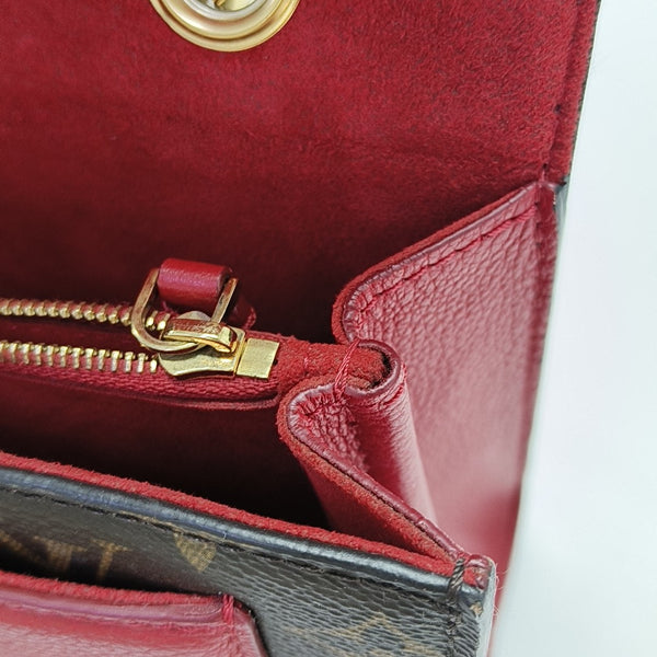 VICTOIRE Monogram Coated Canvas Brown