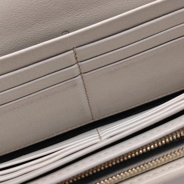 Calfskin Wallet White
