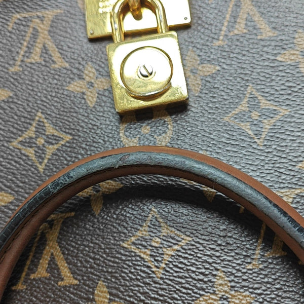 MARIGNAN Monogram Coated Canvas Brown