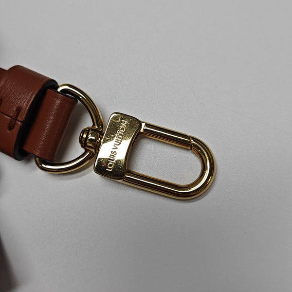 LOOP HOBO Monogram Coated Canvas Brown