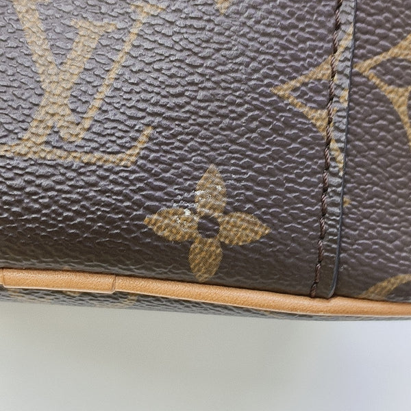 NICE Super Mini Monogram Coated Canvas Brown