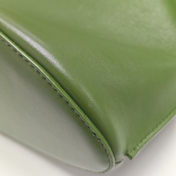 Calfskin Bucket Bag Green