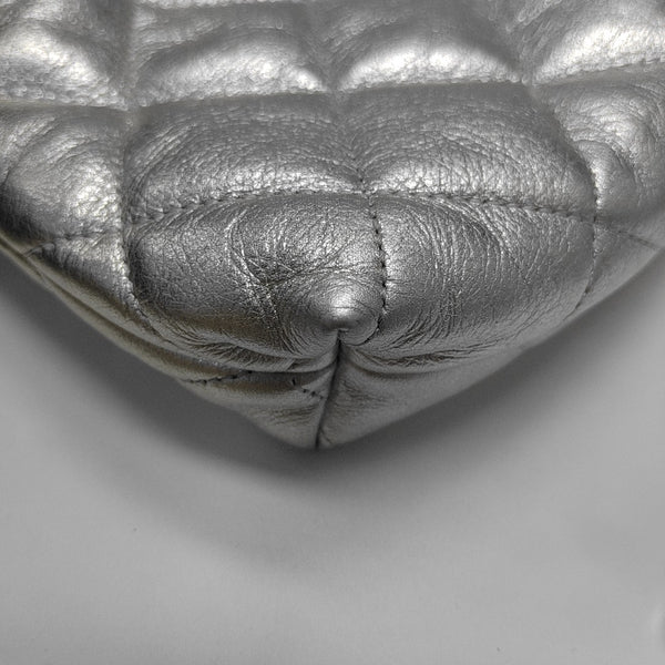 Quilted Calfskin Silver
