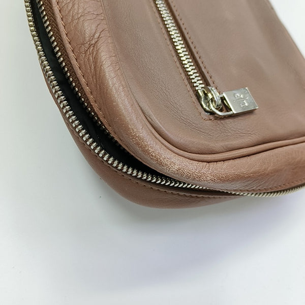 Calfskin Clutch Beige