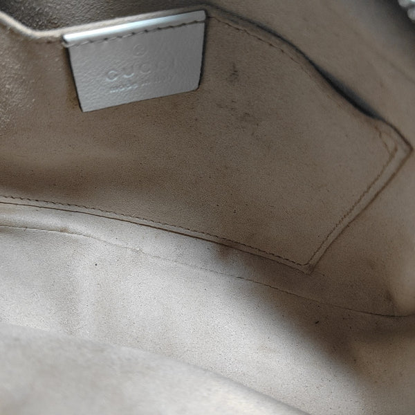 GG Marmont Small Quilted Calfskin Blue