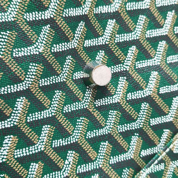 Bowling Coated Canvas Green