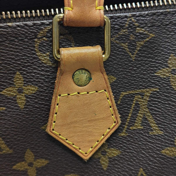 SPEEDY 25 Monogram Coated Canvas Brown