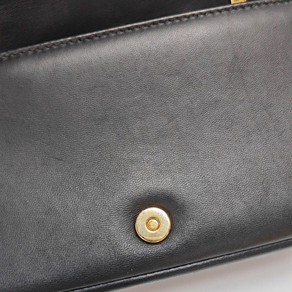 Lola Mini Quilted Lambskin Black