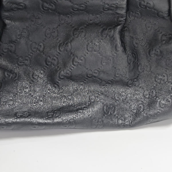 Sukey Monogram Calfskin Black