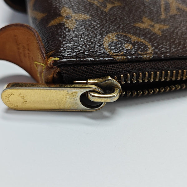 TOTALLY MM Monogram Coated Canvas Brown