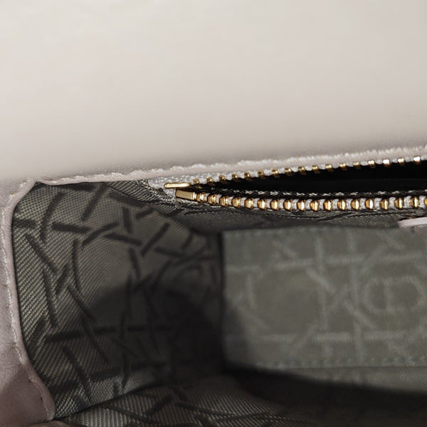 Lady Dior Mini Cannage Lambskin Pink