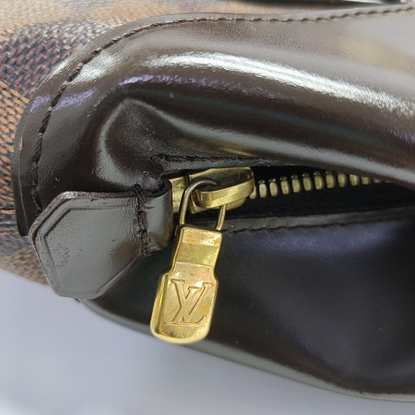 SISTINA GM Damier Ebene Coated Canvas Brown