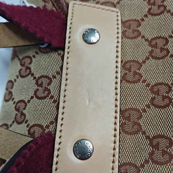 Monogram Canvas Backpack Brown