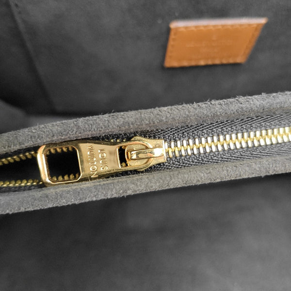 DAUPHINE MM Monogram Coated Canvas Brown