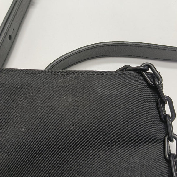 STEAMER Mini Monogram Coated Canvas Black