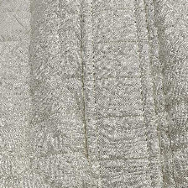 Quilted Fabric White