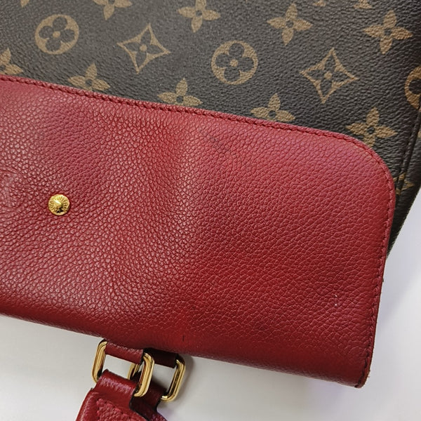 VÉNUS Monogram Coated Canvas Brown