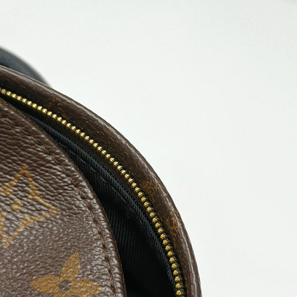 PALM SPRINGS Mini Monogram Coated Canvas Brown