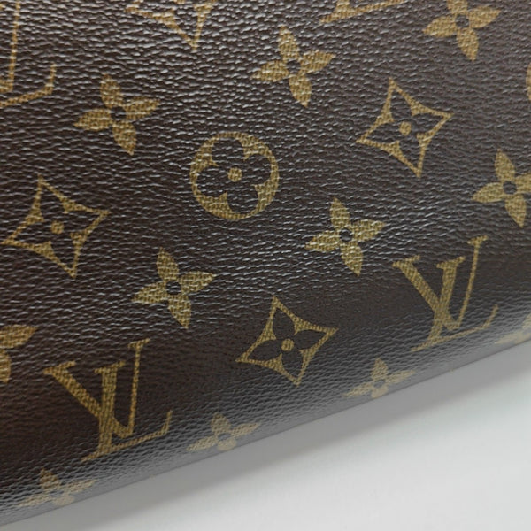 SOFT TRUNK Mini Monogram Coated Canvas Brown