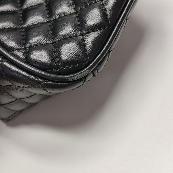 Zumi Quilted Calfskin Black