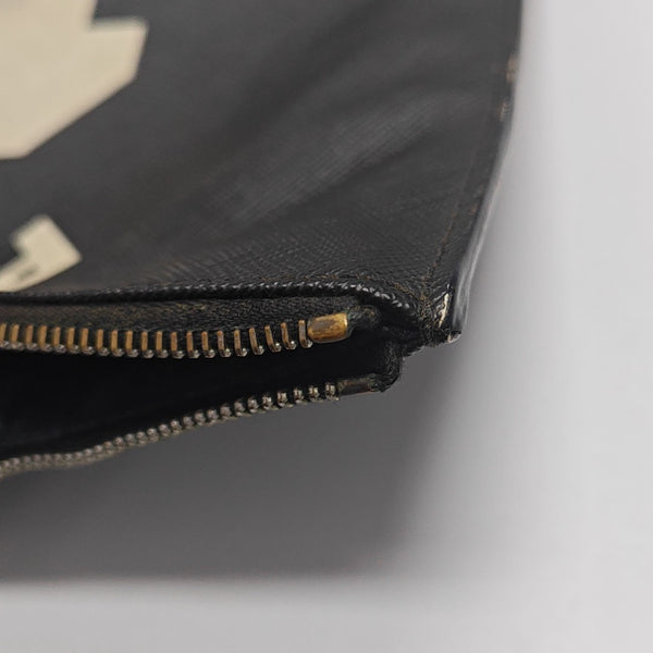 Calfskin Clutch Black