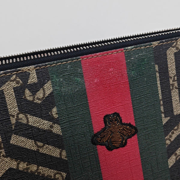 GG Supreme Monogram Coated Canvas Multicolor