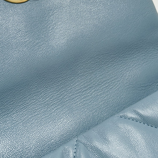 CHANEL 19 Small Quilted Lambskin Blue