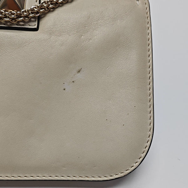 Glam Mini Calfskin Beige