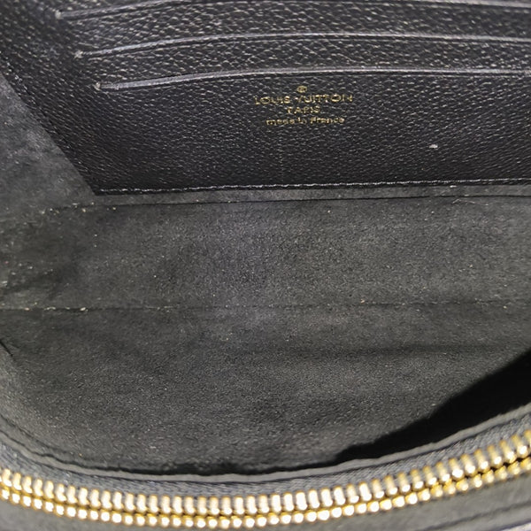 IVY Monogram Calfskin Black
