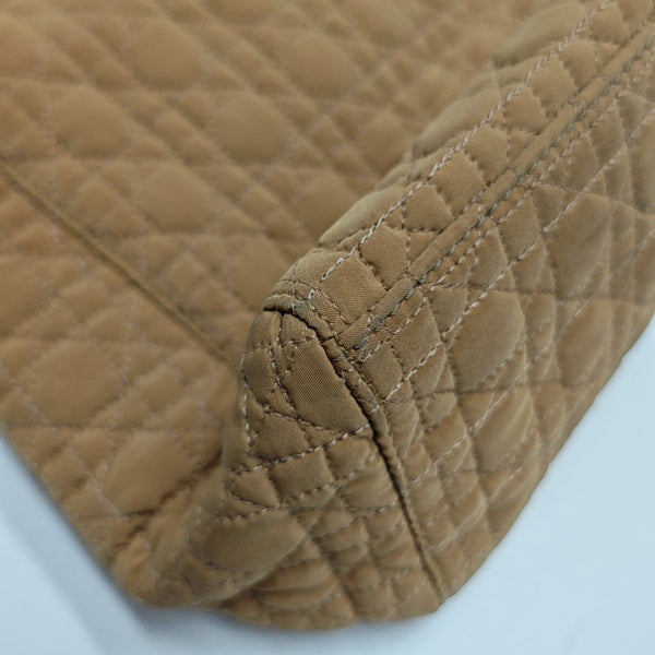 Lady Dior Medium Cannage Fabric Brown