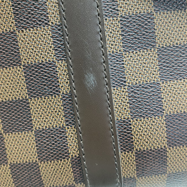 PORTE-DOCUMENTS Damier Ebene Coated Canvas Brown