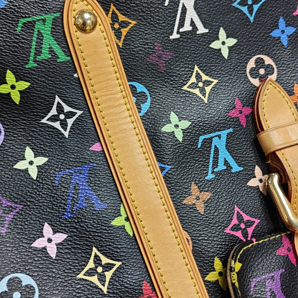 LV × TM AURELIA Monogram Coated Canvas Black