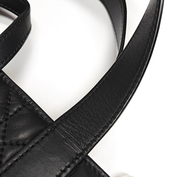 Toujours Small Cannage Calfskin Black