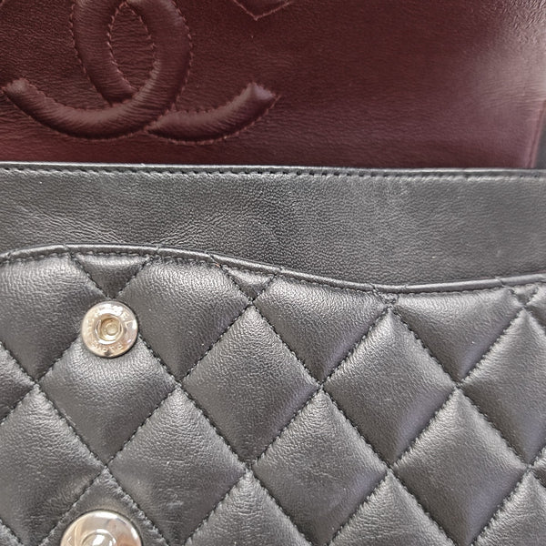 CLASSIC FLAP Medium Quilted Lambskin Black