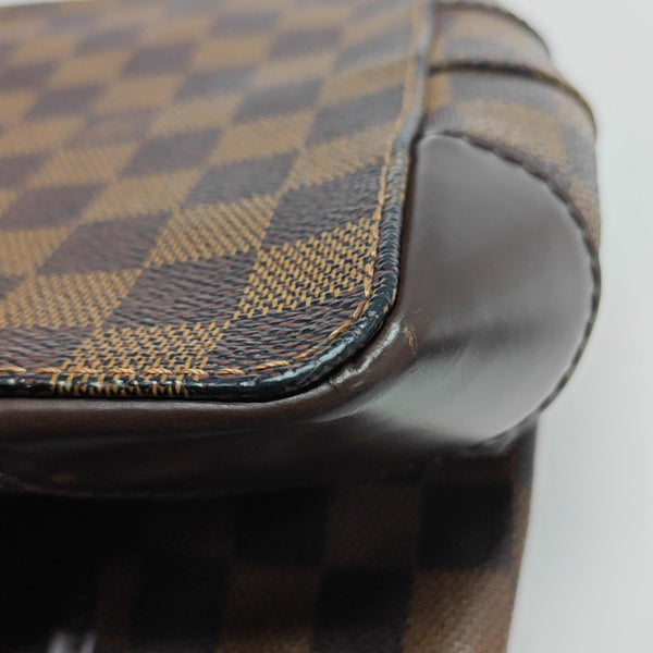 HAMPSTEAD PM Damier Ebene Coated Canvas Brown