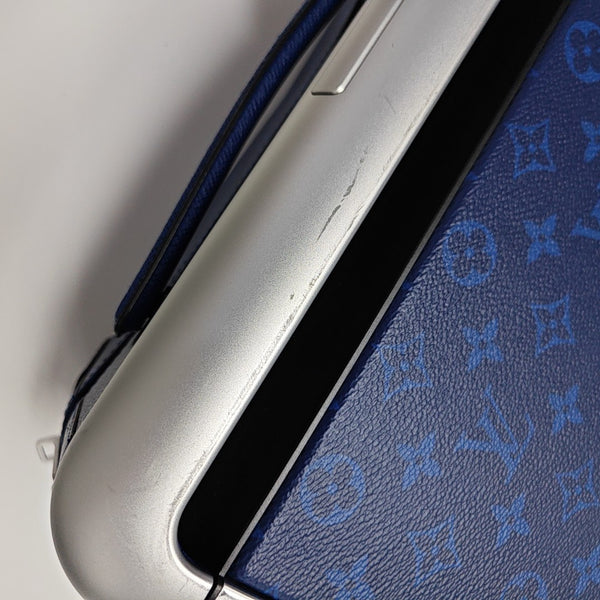 HORIZON 55 Monogram Calfskin Blue