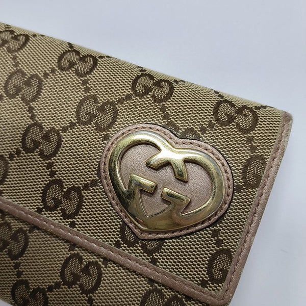 Lovely Monogram Canvas Beige Wallet