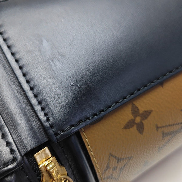 CANNES PM Monogram Coated Canvas Brown