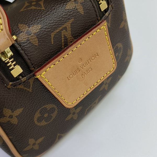 DOPP Monogram Coated Canvas Brown