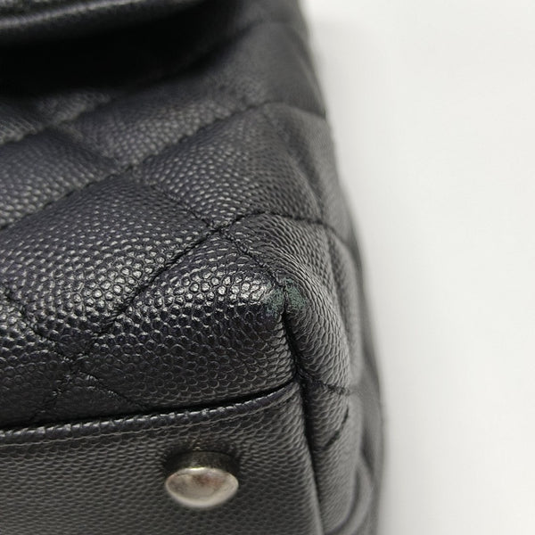 COCO HANDLE Medium Quilted Grained Calfskin Multicolor