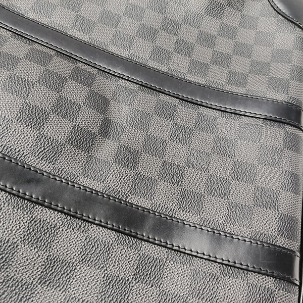 PORTE-DOCUMENTS Damier Graphite Coated Canvas Black