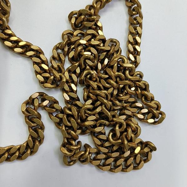 Hourglass Wallet On Chain Small Calfskin Gold