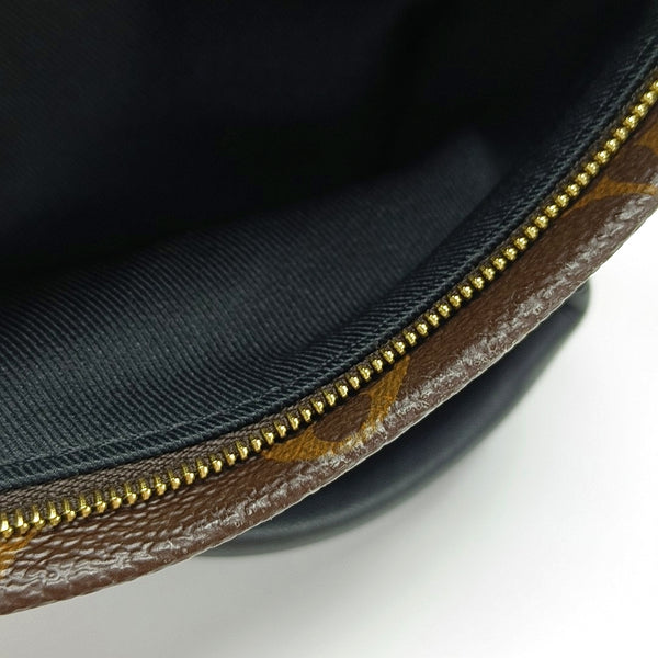 Authenticated pre-owned PALM SPRINGS Mini Monogram Coated Canvas Brown - Backpack at Looply