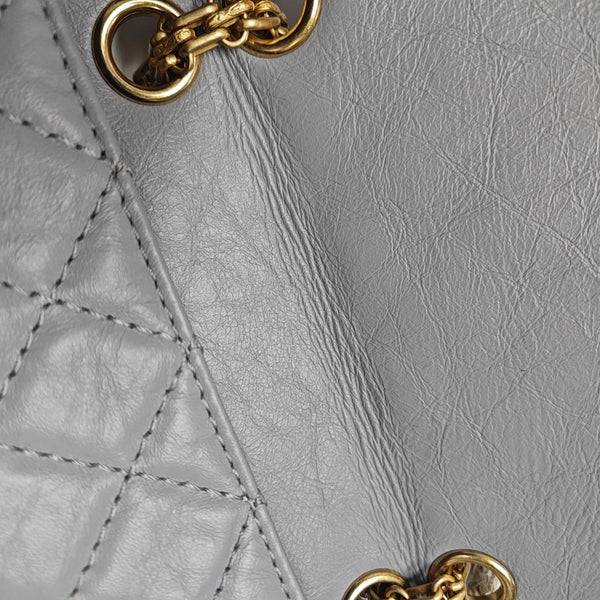 2.55 224 (mini) Quilted Calfskin Gray
