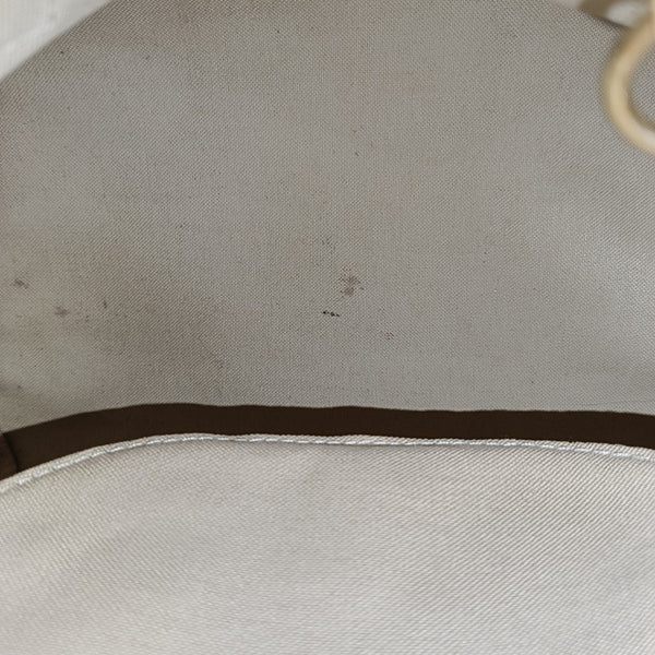 SPEEDY 25 Damier Azur Coated Canvas White