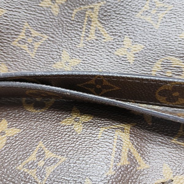 PALLAS BB Monogram Coated Canvas Brown