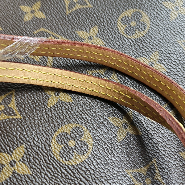 NEVERFULL GM Monogram Coated Canvas Brown
