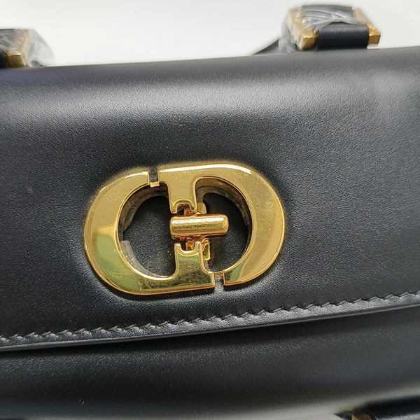 Calfskin Shoulder Bag Black