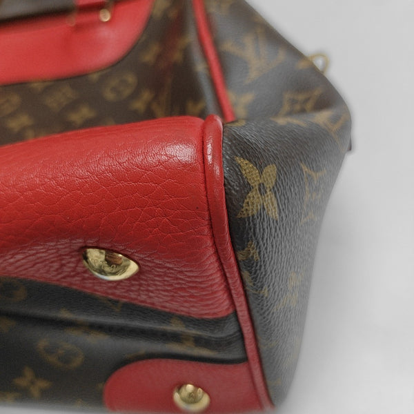 RETIRO NM Monogram Coated Canvas Brown