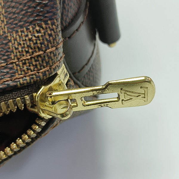 SPEEDY 25 Damier Ebene Coated Canvas Brown